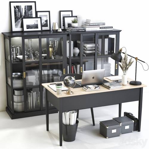 '3dsky Pro - IKEA office workplace 43'