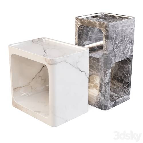 '3dsky Pro - Eichholtz: Adler and Vesuvio - Side Tables'