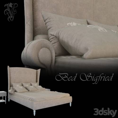 '3dsky Pro - Bed Sigfried - Visionnaire'