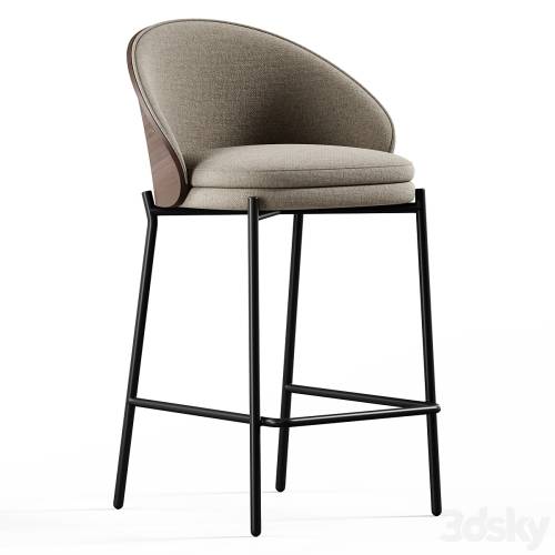 '3dsky Pro - Kave Home - Eamy, Bar stool' '3dsky Pro - Kave Home - Eamy, Bar stool'