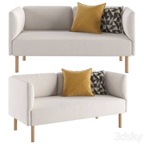 '3dsky Pro - Lillehem 2-seat modular sofa' '3dsky Pro - Lillehem 2-seat modular sofa'