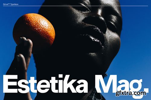 Grivel Typeface 8xOTF