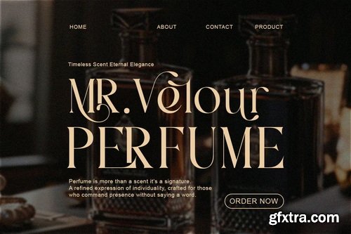 CreativeMarket - Glisora - Timeless Luxury Serif Font