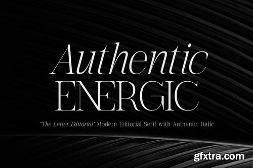 CreativeMarket - The Letter Editorial – Modern Serif