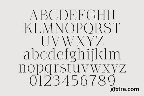 CreativeMarket - The Letter Editorial – Modern Serif