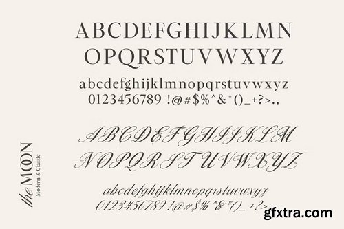 CreativeMarket - The MOON – Modern & Classic Serif