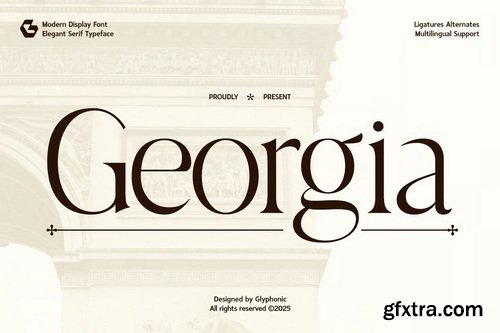 Georgia Classy Serif Font