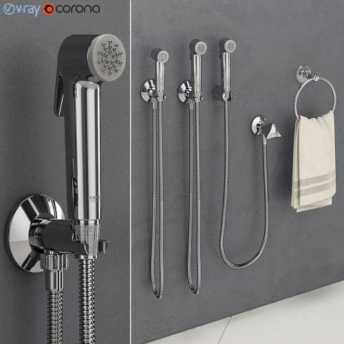 '3dsky Pro - GROHE Tempesta-F Hygienic Shower Head Trigger Spray 30, Sena Trigger Spray 35'