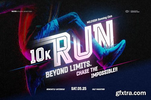 CreativeMarket - Boltzer - Athletic Sport Font