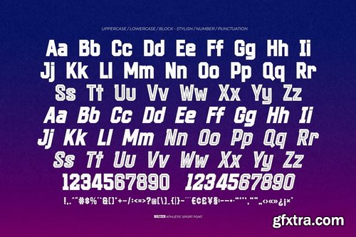 CreativeMarket - Boltzer - Athletic Sport Font