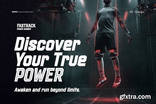 CreativeMarket - Boltzer - Athletic Sport Font