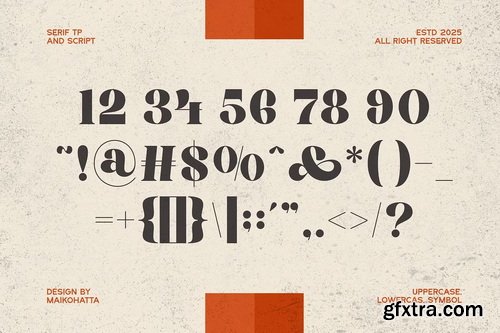 CreativeMarket - Qeica - Font Duo Typefac