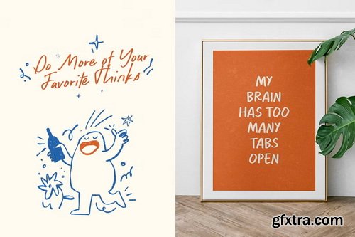 CreativeMarket - Caption Handwriting - Cute Font Duo