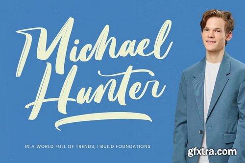 CreativeMarket - Skanika Bold Handwritten Font