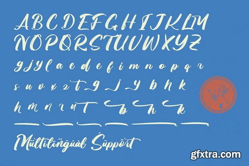 CreativeMarket - Skanika Bold Handwritten Font