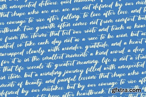 CreativeMarket - Skanika Bold Handwritten Font