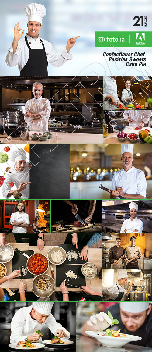 Confectioner Chef Pastries Sweets Cake Pie 21xJPG