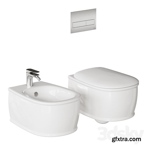 3dsky Pro - Artceram Atelier Wall-Hung WC