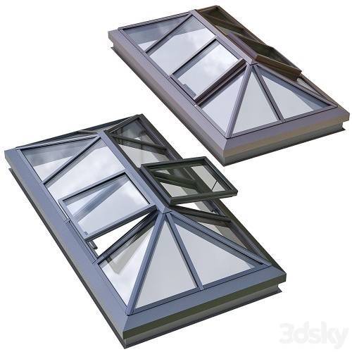 '3dsky Pro - skylight dormer skylight second light on a flat roof' '3dsky Pro - skylight dormer skylight second light on a flat roof'