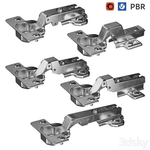 '3dsky Pro - Furniture hinges / PBR textures' '3dsky Pro - Furniture hinges / PBR textures'