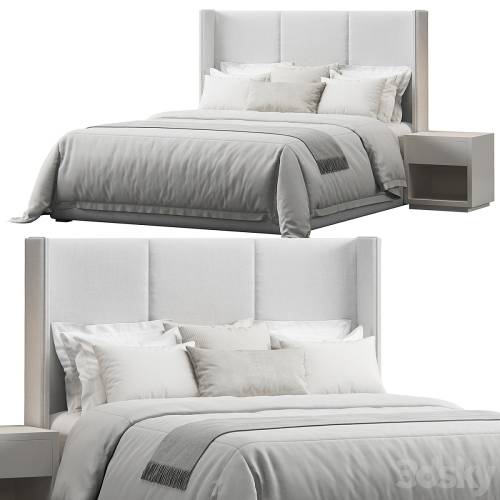 '3dsky Pro - Striped Headboard Bed' '3dsky Pro - Striped Headboard Bed'