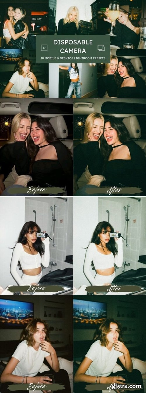 MePresets - Disposable Film Lightroom Presets