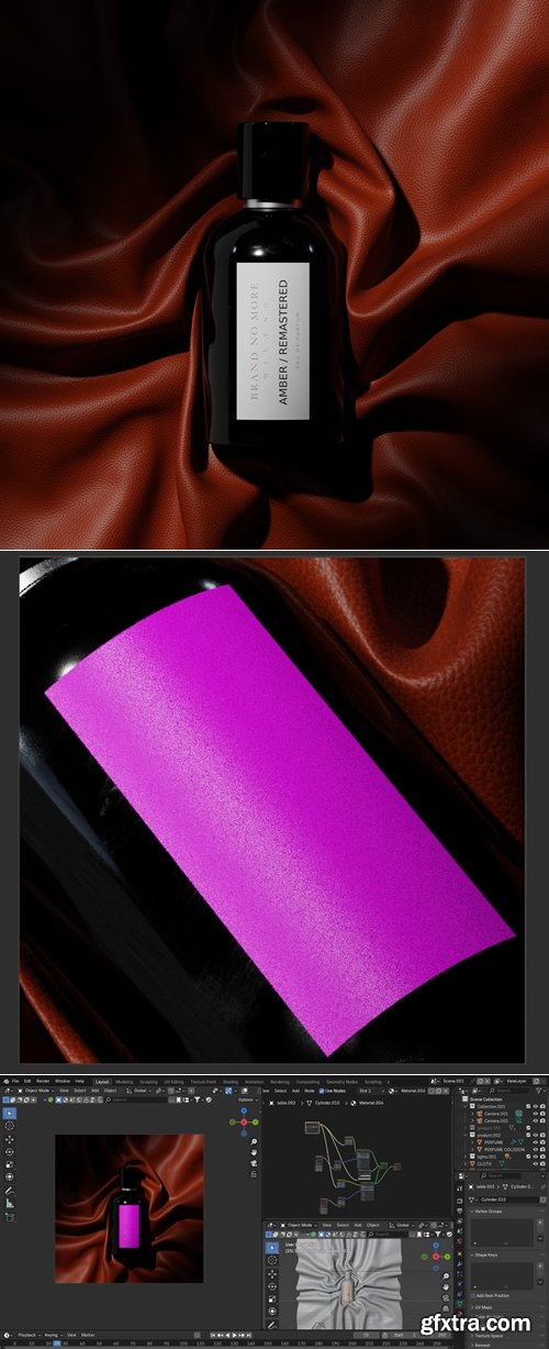 Gumroad - Blender Perfume Composition