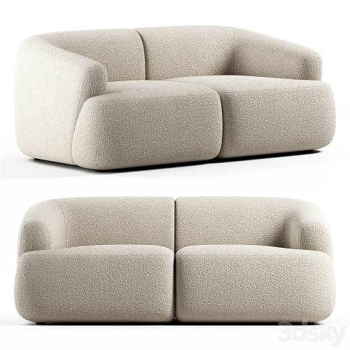 '3dsky Pro - Westwing - Sofia, 2 Seater Sofa'