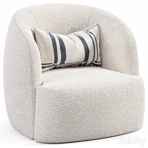 '3dsky Pro - Boucle Armchair Pacific By Loft Concept' '3dsky Pro - Boucle Armchair Pacific By Loft Concept'