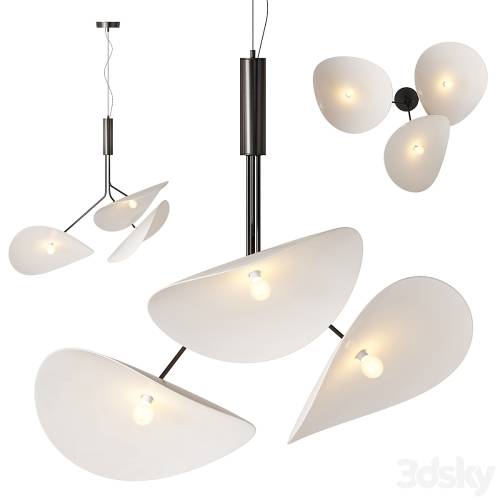 '3dsky Pro - MANTA TRIPLE Pendant Light' '3dsky Pro - MANTA TRIPLE Pendant Light'