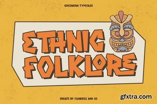 CreativeMarket - Gheomera Display Font