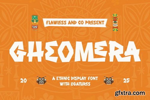 CreativeMarket - Gheomera Display Font