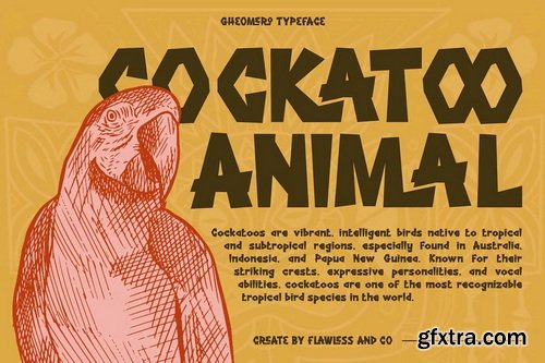 CreativeMarket - Gheomera Display Font