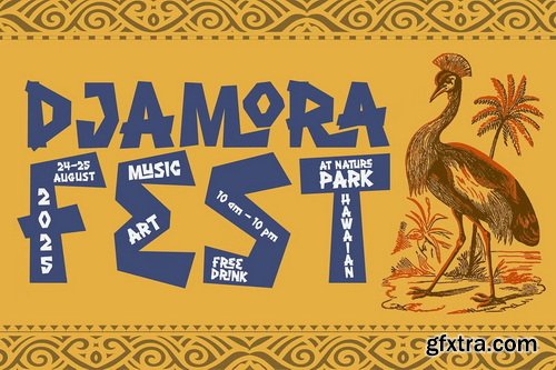 CreativeMarket - Gheomera Display Font