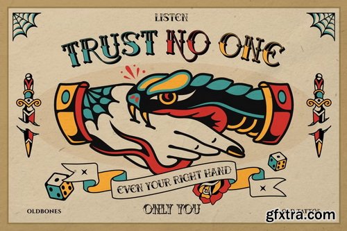 CreativeMarket - Oldbones Font