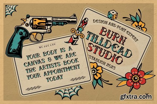 CreativeMarket - Oldbones Font