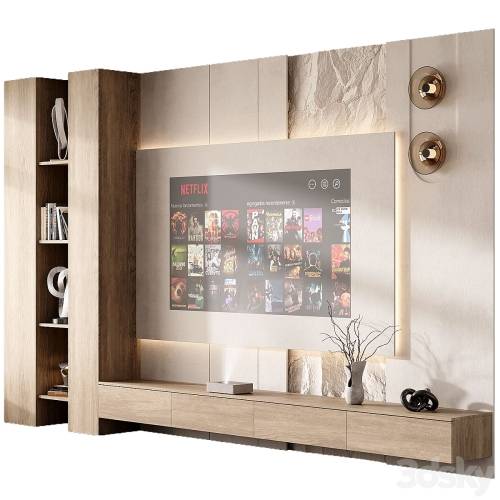 '3dsky Pro - TV Wall set 003'