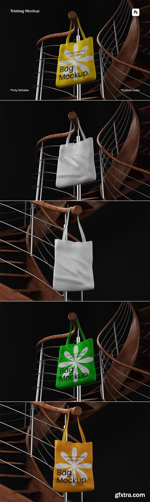 CreativeMarket - Totebag Mockup 291553366