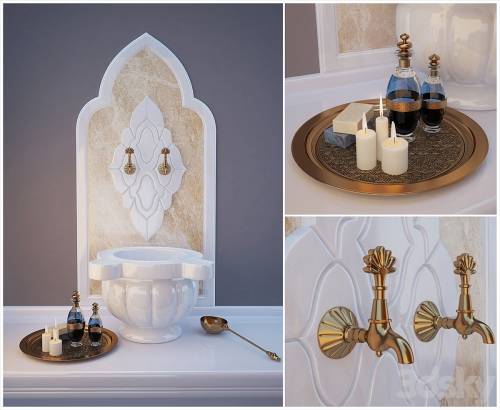 '3dsky Pro - Set for the hammam' '3dsky Pro - Set for the hammam'