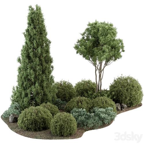 '3dsky Pro - Garden Set Topiary and pine Plants - Outdoor Plants Set 410' '3dsky Pro - Garden Set Topiary and pine Plants - Outdoor Plants Set 410'