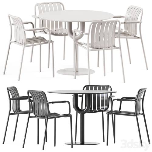 '3dsky Pro - Piper Pedestal Table by DesignByThem and Trocadero Armchair by Talenti' '3dsky Pro - Piper Pedestal Table by DesignByThem and Trocadero Armchair by Talenti'