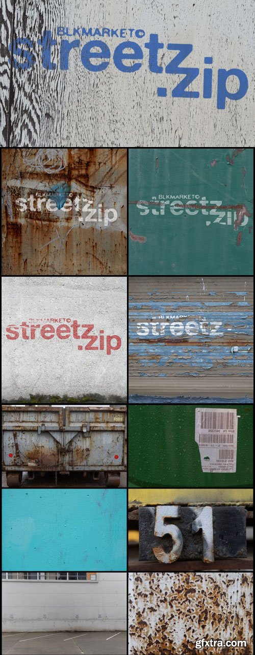 Streetz.zip - 280+ Urban Street Textures