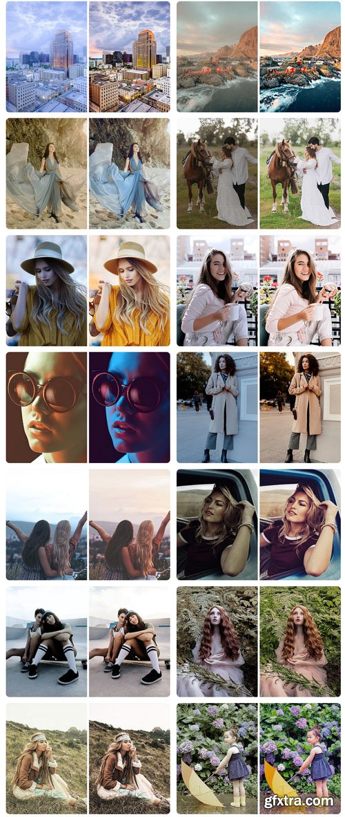 25+ Various Modern Filters - Photoshop Actions