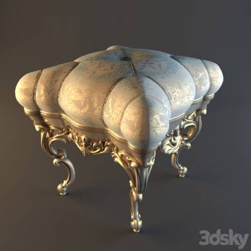 '3dsky Pro - Classic Ottoman' '3dsky Pro - Classic Ottoman'