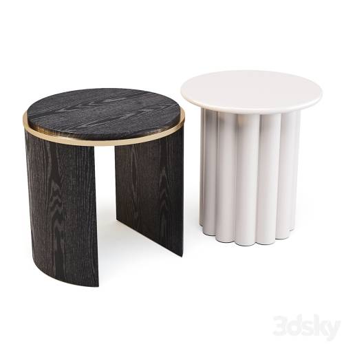 '3dsky Pro - West Elm: Bower Step and Hera - Side Tables' '3dsky Pro - West Elm: Bower Step and Hera - Side Tables'
