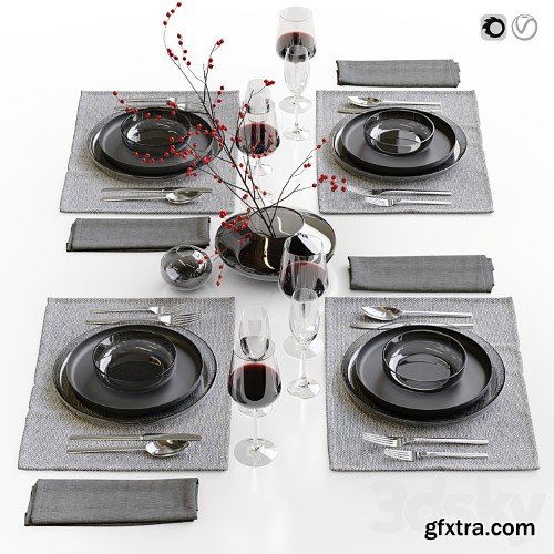3dsky Pro - Table setting / Table setting 42