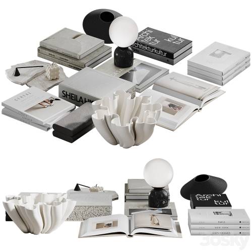 '3dsky Pro - Coffee table decor Modern' '3dsky Pro - Coffee table decor Modern'