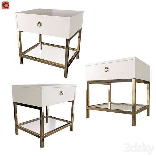 '3dsky Pro - Bedside table Garda Decor KFC763E7' '3dsky Pro - Bedside table Garda Decor KFC763E7'