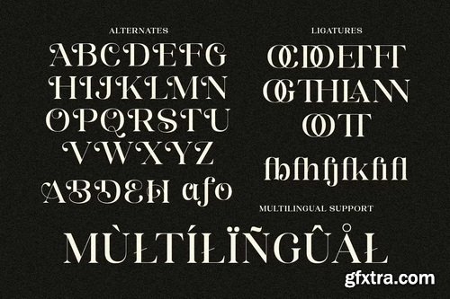 CreativeMarket - Dinner Grope Classy Display Serif