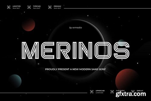 CreativeMarket - Merinos Unique Modern Sans Serif